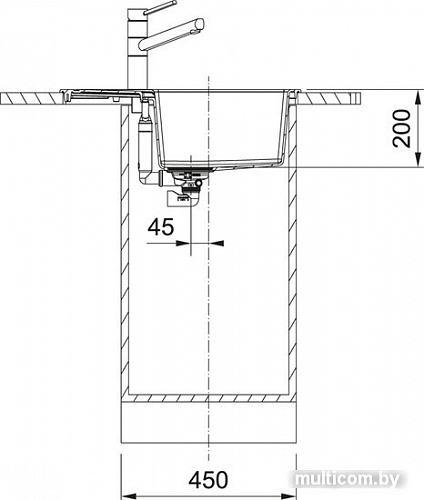 Кухонная мойка Franke Sirius 2.0 S2D 611-62 (500) Tectonite 143.0628.367 (серый)