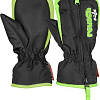 Варежки Reusch Ben Mitten 4685408-0716 (р. 0, black/neon green)