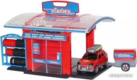 Элемент трека Полесье Тюнинг-центр Pit-Stop №1 53695