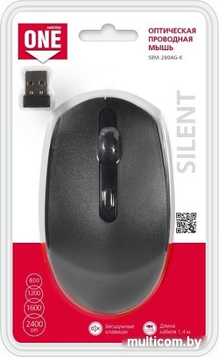 Мышь SmartBuy One SBM-280AG-K