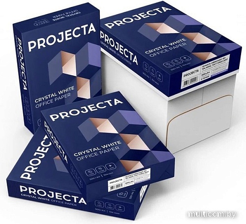 Офисная бумага Projecta A4, 80 г/м2, 500 л, класс В