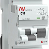 Дифференциальный автомат EKF Averes DVA-6 2P 16А 30мА (C) 6кА тип A rcbo6-1pn-16C-30-a-av