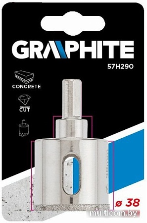 Коронка GRAPHITE 57H290