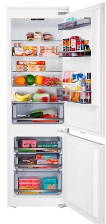 Холодильник MAUNFELD MBF177SWGR Inverter