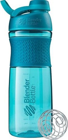 Шейкер Blender Bottle SportMixer Tritan Twist Cap (бирюзовый)