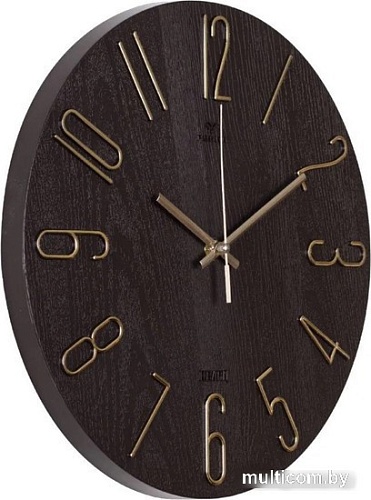 Настенные часы Рубин Классика 3010-003 (коричневый/золотистый)