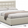 Кровать Moon Trade Noemi 1222/К001986 160x200