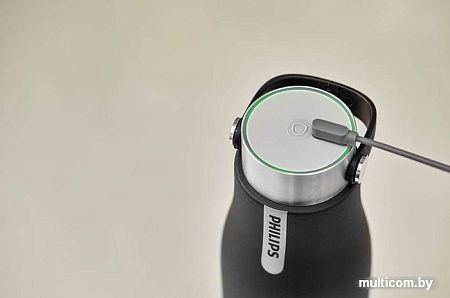 Бутылка для воды Philips GoZero AWP2788BK/10