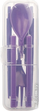 Набор столовых приборов Sistema To-Go 1917 (фиолетовый)