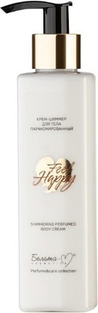 Белита-М Крем для тела Feel Happy шиммер парфюмированный 190 г
