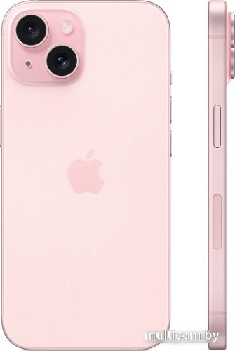 Смартфон Apple iPhone 15 512GB (розовый)