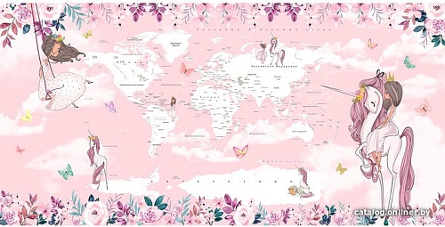 Виниловые обои Citydecor Princess 14 с защитным покрытием 300x150