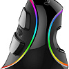 Вертикальная мышь Delux M618 Plus RGB