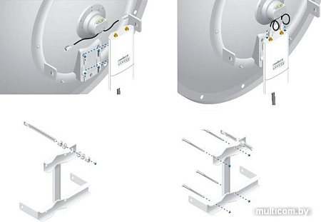 Антенна для беспроводной связи Ubiquiti RocketDish 5G-30 LW