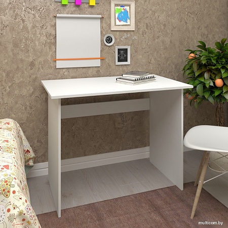 Стол Кортекс-мебель Эльф 100 (белый)