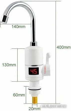 Проточный электрический водонагреватель-кран Instant Electric RX-004