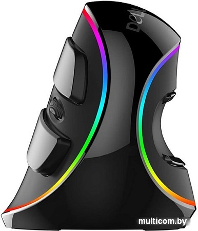 Вертикальная мышь Delux M618 Plus RGB