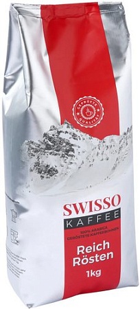 Кофе Swisso Kaffee Reich Rosten зерновой 1кг