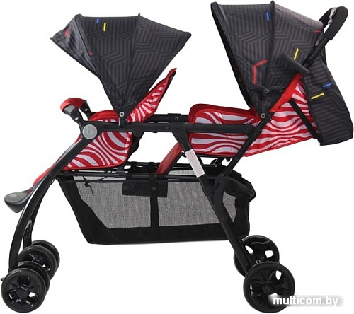 Коляска прогулочная «книга» Farfello Vivid Plus VP-705 (красный)