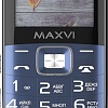Кнопочный телефон Maxvi B6ds (синий)