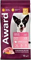 Сухой корм для собак Award Puppy Medium для щенков средних пород с индейкой, курицей с добавлением моркови и черной смородины 12 кг
