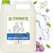Средство для стекла и зеркал Synergetic для мытья стекол 5 л