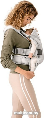 Рюкзак-переноска BabyBjorn One Air Mesh (серебристый)