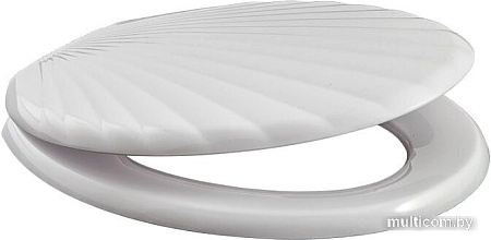 Сиденье для унитаза Орио Люкс КРЗ-1 (белый)