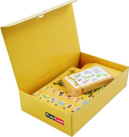 Настольная игра Play Land Кто убежал из Зоопарка? L-219