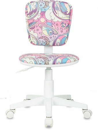 Компьютерное кресло Бюрократ CH-204NX (мультиколор луна розовая)