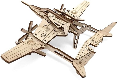 3Д-пазл Lemmo Сапсан 01-02