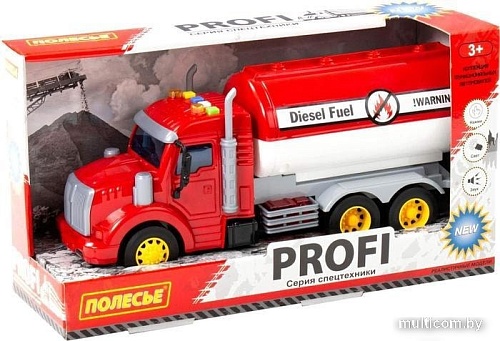 Игрушечный транспорт Полесье Профи (красный)