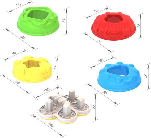 Развивающая игрушка Нордпласт Бабочка 1100