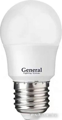 Светодиодная лампочка General GLDEN-G45F-B-8-230-E27-4000 660203