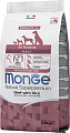 Сухой корм для собак Monge All Breeds Adult Monoprotein Beed with Rice (для всех пород с говядиной и рисом) 2.5 кг