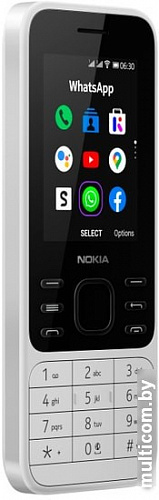 Мобильный телефон Nokia 6300 4G Dual SIM (белый)