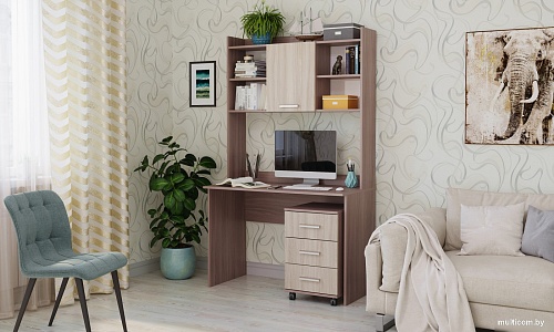 Стол Памир ПКС-9 (ясень шимо темный/ясень шимо светлый)