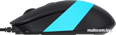 Мышь A4Tech Fstyler FM10 (черный/синий)