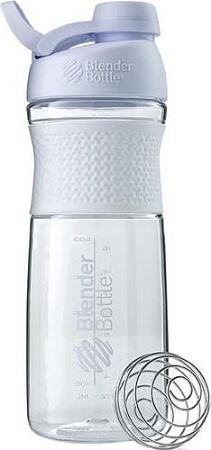 Шейкер Blender Bottle SportMixer Tritan Twist Cap (белый)