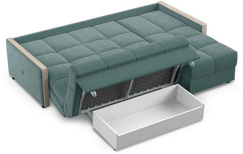 Угловой диван Moon Trade Мадрид 125 002494 (зеленый)