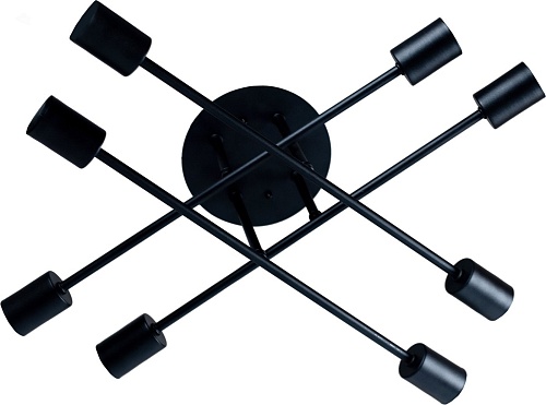 Припотолочная люстра Lumix 2069/8 (черный)