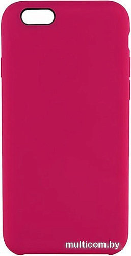Чехол для телефона Case Liquid для Apple iPhone 5/5S (розово-красный)