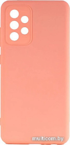 Чехол для телефона Case Cheap Liquid для Samsung Galaxy A32 (5G) (розовое золото)