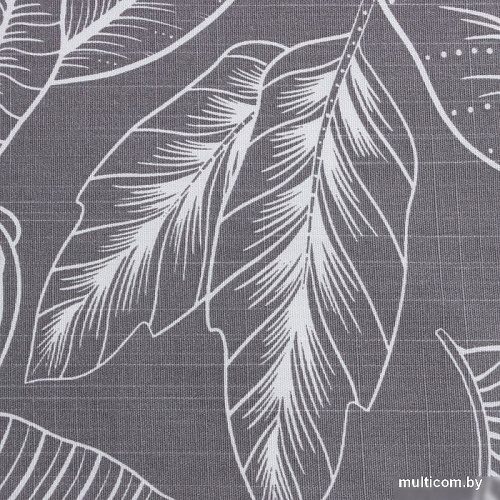 Полотенце Этель Ease 7560461 (белый/серый)