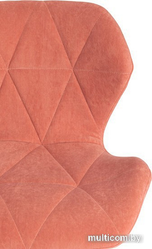 Кресло TetChair Selfi (флок, розовый)