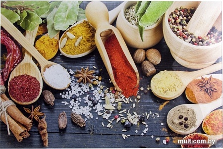 Разделочная доска NiNaGlass Специи 85-103-20x30 4840158378