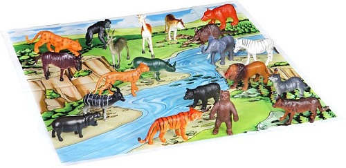 Набор фигурок Bondibon Ребятам о зверятах ВВ1612