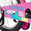 Детский велосипед Novatrack Tetris 16 2020 161TETRIS.WT20 (белый/розовый)