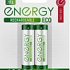 Аккумулятор Energy Eco NIMH-1800-HR6/2B АА 104988