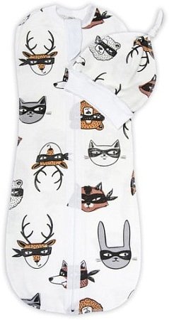 Пеленка-кокон Amarobaby Soft Hugs Супергерои (р-р 56-68)